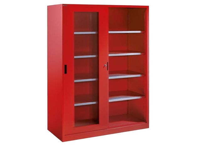 Armoire à porte coulissante à fenêtres de LISTA : informations et
