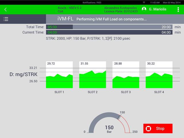 EFICT DIAGNOSTIC : Banc de test automatique des injecteurs common-rail et  essence