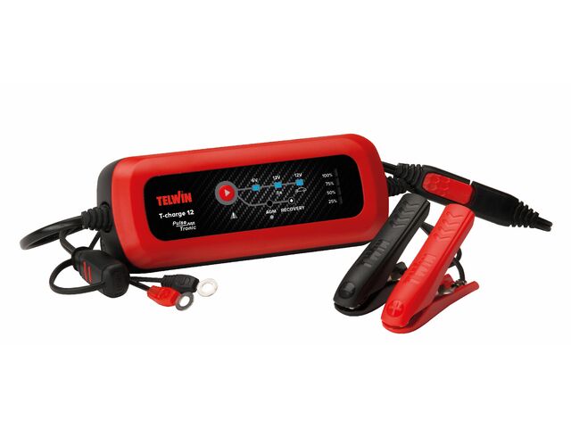 Chargeur de batterie portable Telwin T-CHARGE12 de TORROS : informations et  documentations | Equip-Garage