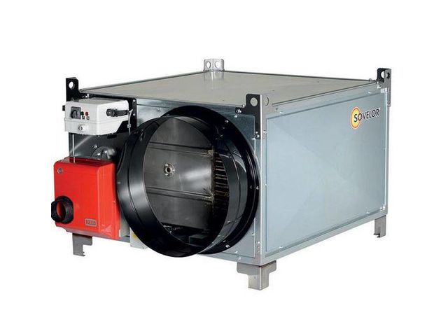 CHAUFFAGE AIR PULSE A SUSPENDRE HORIZONTAL AVEC BRULEUR GAZ NATUREL300 mbar  - PUISSANCE 110.4 de FRANCE ATELIER : informations et documentations