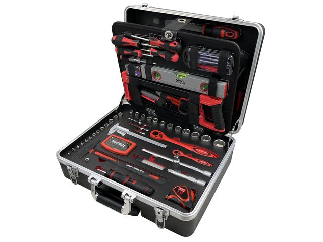 Caisse à outils métal 5 compartiments - KS Tools