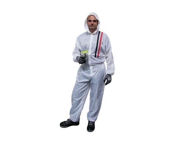 Combinaison De Peintre LMA 400644 - Taille 1, 100% Coton 320 G/m², Avec Poches Et Poche Mètre