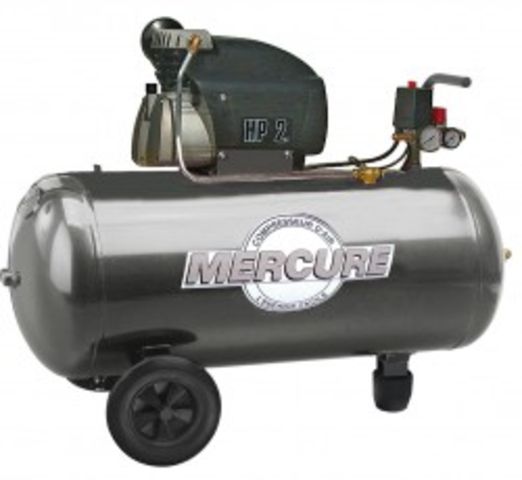 Compresseur d'air 50L 2HP MERCURE MECAFER