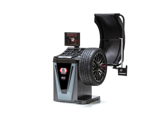 Equilibreuse de pneus professionnelle Weber Expert Series pour voitures et  camions avec moniteur 3D de précision