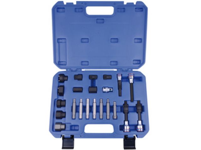 63HA – Kit d'outils d'extraction de poulie d'alternateur, 13 pièces, jeu de  douilles de mèches d'insertion, extracteur de poulie de véhicule -  AliExpress