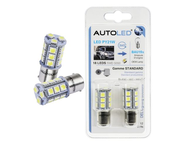 Ampoules LED T10 (W5W) Canbus 5 LEDS Blanc, AUTOLED de AUTOLED :  informations et documentations