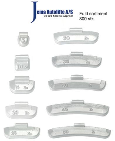 Masses d'équilibrage (Jantes Acier) de JEMA AUTOLIFTE