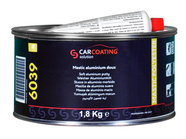 mastic carrosserie polyester aluminium extra fin