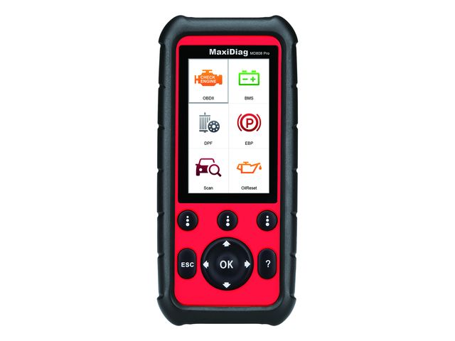 Maxicheck mx808 - valise de diagnostic auto - autel france - 7 pouces