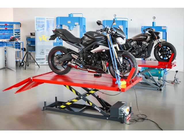 Élévateur Hydraulique Moto 150 Kg – Hauteur 235-460 Mm Avec Amortisseur & Pédale, Parfait Vidange & Entretien