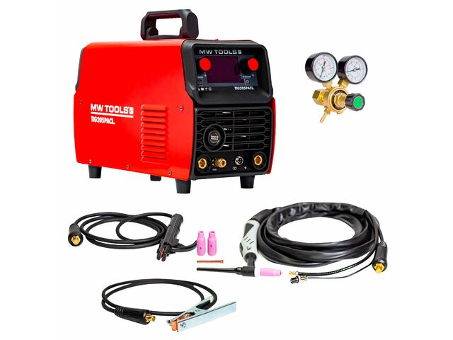 Poste à souder inverter AC/DC TIG 200 A pour soudage TIG AC, DC, PULSE ...