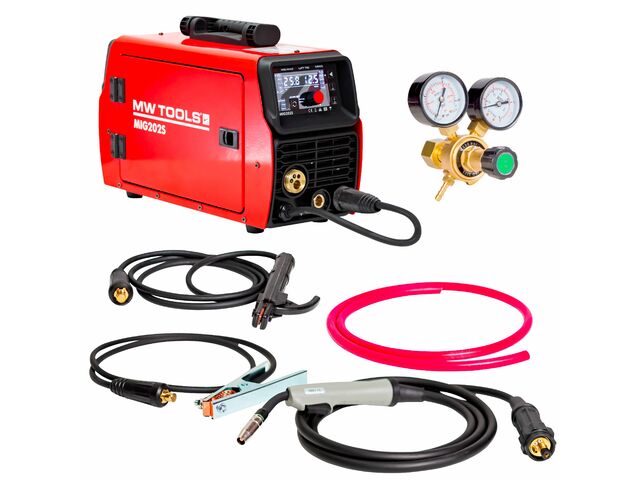 Poste à Souder MIG 2 En 1 200A 230V – Sans Gaz & ARC – Compact