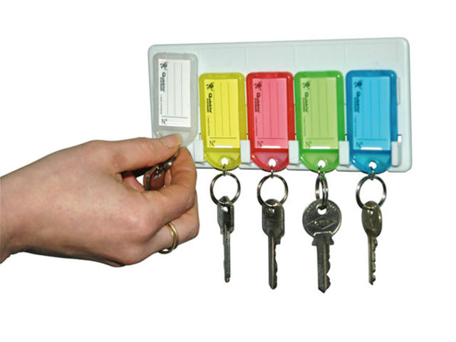 AMENA Porte-clés magnétique dissimulera une clé pour votre voiture Cachette de clé d'extérieur Support de clé sous la voiture gris 