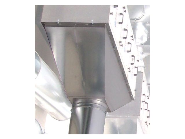 RACCORD ENTREE-SORTIE FILTER/CARBON 102 SORTIE DIAM 560 MM