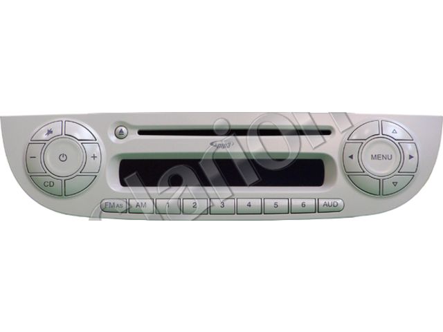 Réparation des radios CD FIAT 500, 500L, 500X, IDEA, MULTIPLA