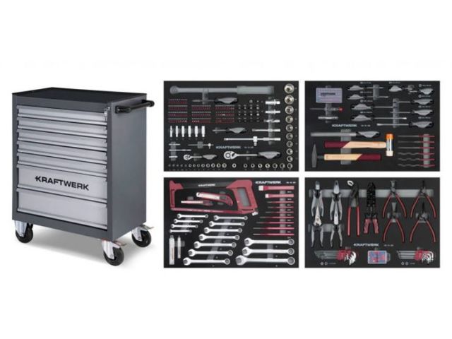 Servante d'atelier complète pro 491 outils Teng Tools TCMM491NE