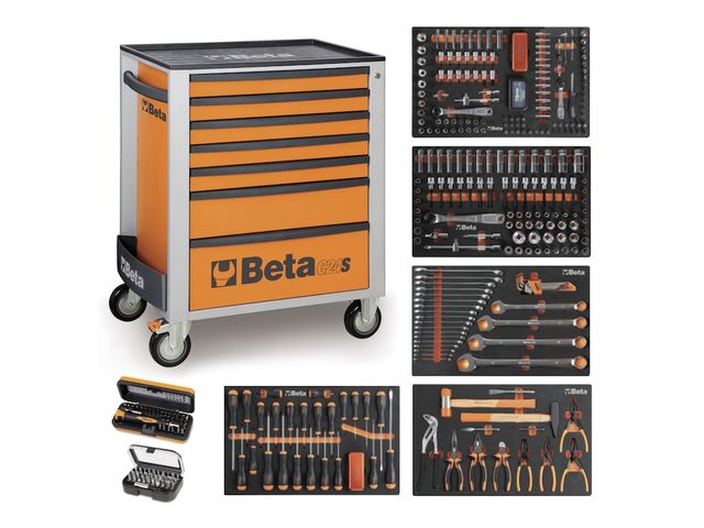 Servante d'atelier complète XL 512 outils MW Tools MWE512G3 de TORROS :  informations et documentations