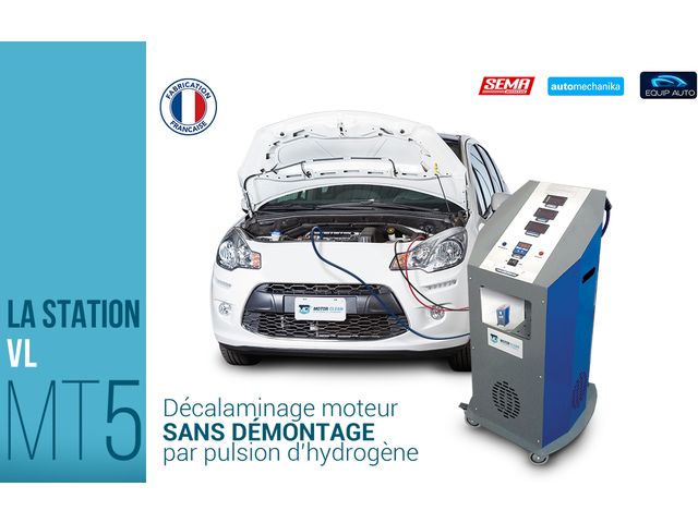 Garage poids lourds : nettoyage de moteur DECALAMINAUTO.