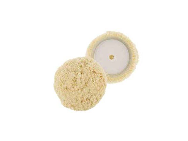 TAMPON DE POLISSAGE EN LAINE DE MOUTON 100% NATUREL 150MM de