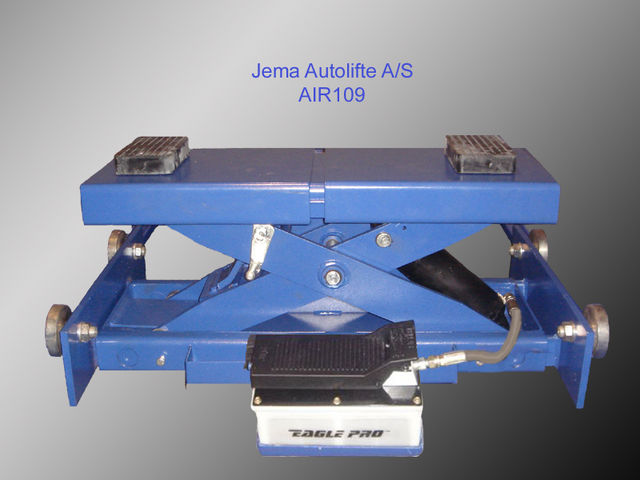 Traverse de levage : Cric hydraulique à Air - (AIR109) de JEMA AUTOLIFTE :  informations et documentations