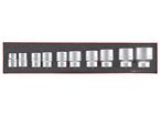 Jeu de douilles Foamx4 tray 3/4'' 22-50 mm 6 pans 10 pièces Teng Tools TEX3410