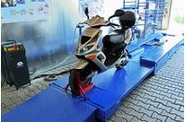 Freinomètre à rouleaux motos : MBT 1000 EUROSYSTEM, MCD 1000