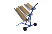 Chariot de marouflage pour 3 rouleaux de papier de 30 à 90cm : NTOOLS SPMU 3