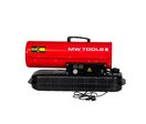 Canon à chaleur fioul 20kW portable à combustion directe et thermostat intégré MW Tools WD72