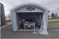 Cabine de peinture gonflable pour extérieur SELLERPRO | Oxford Plus