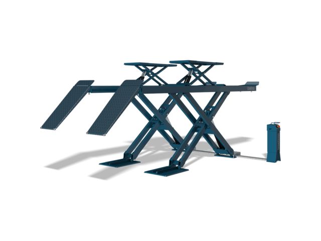 PONT CISEAUX PRISE SOUS ROUES UNI LIFT 3500 NT PLUS ENCASTRÉ 4500MM