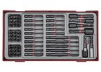 Set d'embouts Impact TT1 tray 1/4 PH- PZ- ROB- HEX- TX-- gr 53 pièces Teng Tools TTBS53