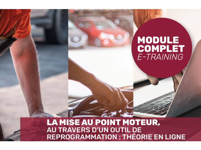 E-training : reprogrammation moteur - module complet 