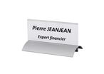 Porte-visuel AluSign® double-faces paysage 6 x 15 cm