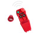 Palan à chaîne électrique sur batterie 990 kg 6 m 850 W avec télécommande sans fil - Livré avec batterie 4 Ah - Cycle de travail élevé MW Tools KT1006BR