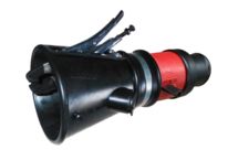 Entonnoir conique en caoutchouc avec pince externe | GRNG WORKY