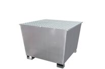 Bac de rétention conique pour produits dangereux - Maxi réten 1000 | BG1000U