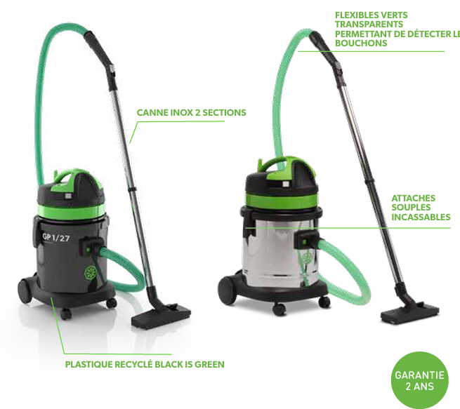 Aspirateur Eau &amp; Poussière | GP 1/27 - VMG EQUIPEMENTS