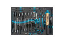 JEU D&#039;OUTILS TOURNEVIS PINCES ETC.