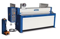 Cisaille guillotine motorisée largeur du travail 2040 mm épaisseurs jusque 3 mm butée manuelle commande à l&#039;avant 3 kW 400V Metallkraft MTBS2103-F