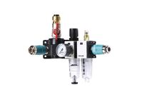 Kit de distribution d&amp;#039;air comprimé mural 22 mm - incluant raccords de sécurité, vanne d&amp;#039;arrêt, filtre régulateur de pression et lubrificateur Aircraft 2158212