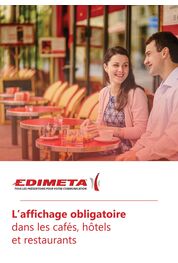 Catalogue L’affichage obligatoire dans les cafés, hôtels et restaurants