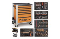Servante mobile d’atelier 7 tiroirs BETA C24S/7 + compo 329 outils - Orange