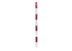 Poteau en acier sans pied rouge-blanc MW Tools BSF150RB
