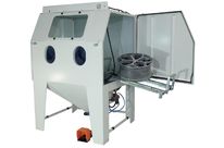 Cabine de sablage et de microbillage à dépression 