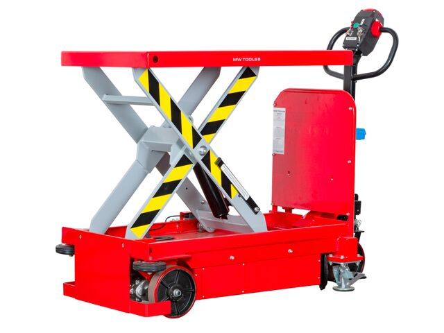 Table élévatrice électrique automotrice 500 kg 1020x610 mm Hauteur 1000mm MW Tools WTE50010T