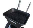 Épandeur d'engrais manuel à pousser - 29 L - Semoir pour pelouse et jardin Torros SW029