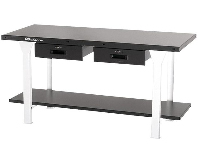 ETABLI METAL 2 TIROIRS L1750 MM