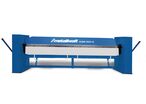Plieuse de tôle manuelle largeur du travail 2520 mm épaisseurs jusque 1,6 mm segments en haut Metallkraft HSBM2520-16S
