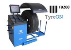 Équilibreuse poids lourd et voiture avec lève roue intégré | TyreON TB200