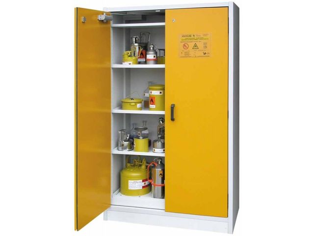 Armoires de sécurité multirisques et anti-incendie